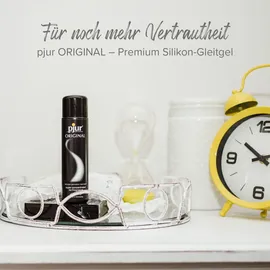 pjur ORIGINAL - Premium Silikon-Gleitgel - lange Gleitfähigkeit ohne zu kleben - sehr ergiebig und für Kondome geeignet