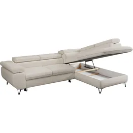 MKS Meble Eckcouch Beige 2-Sitzer