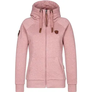 Naketano Damen Sweatjacke, schmutzmuschi pink-melange, S - S