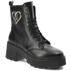 Schwarze Stiefeletten Armodo Absatzschuhe, 37