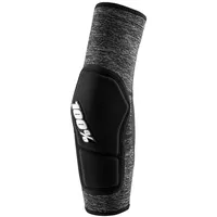 100% Ridecamp Fahrrad Ellenbogenprotektoren, schwarz-grau, Größe S für Männer