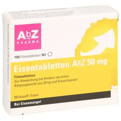 Eisentabletten AbZ 50mg