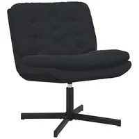 VidaXL Drehender Entspannungsstuhl Schwarz 63 x 75 x 76