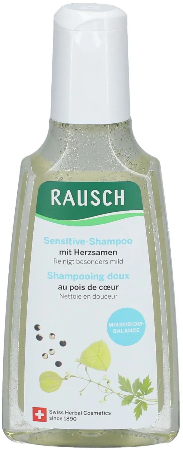 Rausch Sensitive-Shampoo mit Herzsamen