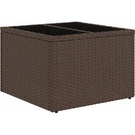 vidaXL Garten-Lounge-Set 9-tlg. braun