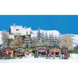 BUSCH 1059 H0 - Weihnachtsmarkt