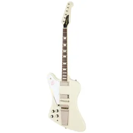 Epiphone 1963 Firebird V Maestro Vibrola Reissue PW - E-Gitarre