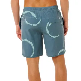 Rip Curl Badeshorts Pacific Rinse Dye Volley Grau S