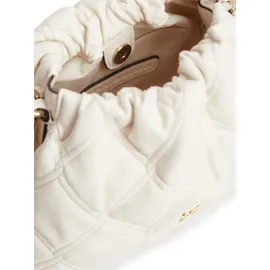 Tommy Hilfiger TH Feminine Mini Crossover Umhängetasche Kunstleder Beige/White