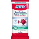 SOS Desinfektionstücher Intense Hände+Flächen 10ST