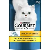 Gourmet Perle Genuss in Gelee Katzenfutter Nass Mit Huhn & Feiner Brathuhnnote 2