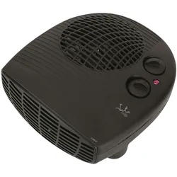 JATA Elektroheizung TV63 mit einstellbarem Thermostat. 2000 W. 2 Heizstufen und Gebläse. Schnelles Aufheizen. Frontgitter aus Metall