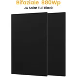 JA Solar 440Wp Full Black Paneel Bifaziale N-Doppelglas-Monomodul Solarmodul discount