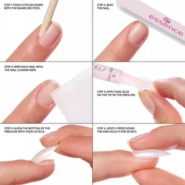 Essence what the fake! Press-On Nägel Maniküre-Set 28 Pc