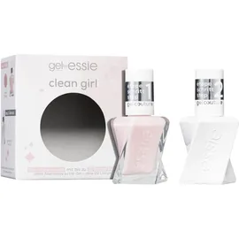 essie Gel Couture Set Clean Girl Top Coat/Sheer Fantasy 14 ml
