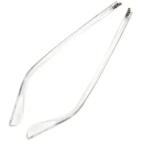 1 Paar Brillenbügel Ersatzbügel, Brillen Metallrahmen Bügel Ersatz, Transparent