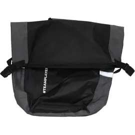 Teamplayer 2in1 Gepäckträgertasche Rucksack 20 l Schwarz