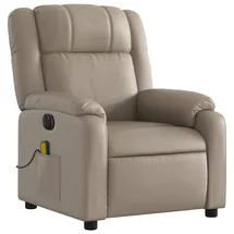 vidaXL Massagesessel Elektrisch Kunstleder 95 x 99 x 95 cm Braun