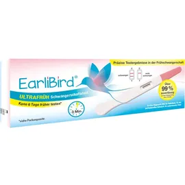 Hager Pharma Gmbh Earlibird Ultrafrüh Schwangerschaftstest Urin