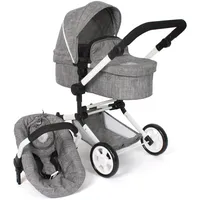 Bayer Chic 2000 Linus jeans grau inkl. Autositz