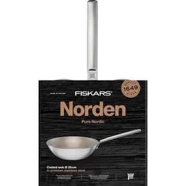 Fiskars Norden Wokpfanne, 28 cm