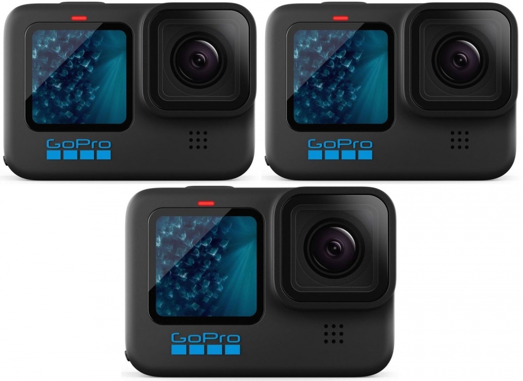 GoPro HERO11 Black 3er Pack| Preis nach Code OSTERN