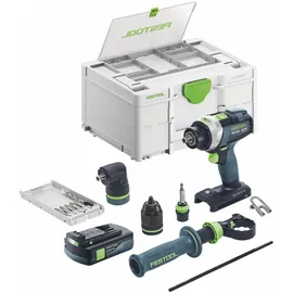 Festool TPC 18/4 I-Basic-Set Akku Schlagbohrschrauber 18 V 75 Nm Brushless + 1x Akku 3,0 Ah + Systainer - ohne Ladegerät
