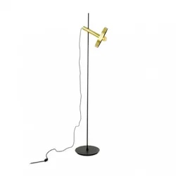 whizz, zweifarbige stehleuchte aus metall, faro barcelona
