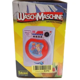 IDENA Waschmaschine mit Licht- und Tonfunktion, Frontlader mit 4 Programmen und rotierender Waschtrommel, Spielzeug zum Erlernen praktischer Fertigkeiten, Mehrfarbig