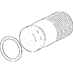 Hansa Gewindestutzen komplett 59913658