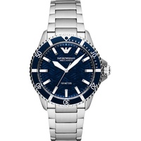 Emporio Armani Herren Automatisch 3 Zeiger Uhr mit Armband AR60059