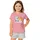Paw Patrol Schlafanzug Good vibes Pyjama Set Kurzarm in grau/rosa - 98, - 104,