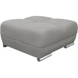 Mirjan24 Polsterhocker Logo 90 x 45 x 90 cm Grau