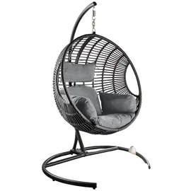 Destiny Coco Deluxe II Hängesessel Grau meliert