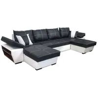 Ecksofa mit Schlaffunktion Espanya U Wohnlandschaft Bettkasten Schlafsofa XL 19