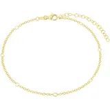 Amor Fußkette gelb|goldfarben