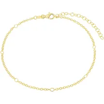 Amor Fußkette gelb|goldfarben