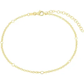 Amor Fußkette gelb|goldfarben