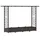 vidaXL Hochbeet mit Rankgitter und Dach 203 x 40 x 123 cm Braun
