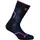 CMP Kids Trekking Socks Wool Mid blue ink-purple fluo (46NH) 25/27