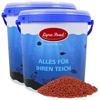 Lyra Pet Lyra Pond® Pond Colour Astax Pellets im Eimer 2x10 l Futter