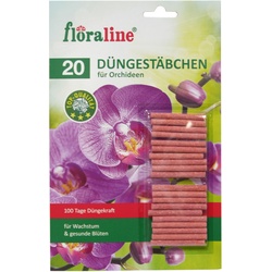floraline Düngestäbchen für Orchideen 20er