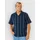 Rip Curl Kurzarmhemd gestreift Dark Navy M