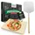 Pizza Divertimento Pizzastein Ø 30 cm Cordierit silber