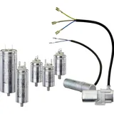 Hydra MKP_285_MSB 6uF 30x48 1 St. MKP-Motorkondensator 6 μF 450 V/AC 5 % (Ø x L) 30 mm x 48 mm