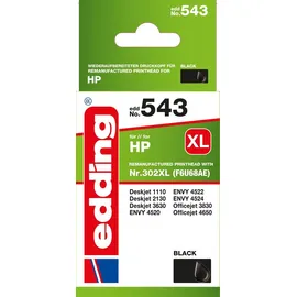 edding 543 kompatibel zu HP 302XL schwarz