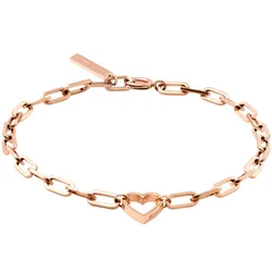 Liebeskind Berlin Edelstahlarmband »LJ-0345-B-20, Herz« Liebeskind Berlin roségoldfarben