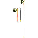 Leki Ultratrail FX.One Superlite 120 cm bright red-neonyellow-naturalcarbon