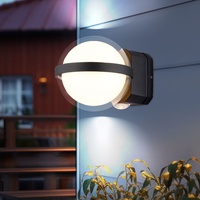 GLOBO Außenleuchte LED Wandleuchte Eingangsleuchte leuchtet in BigLight