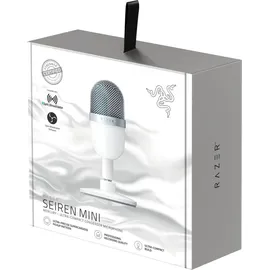 Razer Seiren Mini - USB Kon­den­sa­tor-Mi­kro­fon für Streaming - Weiß
